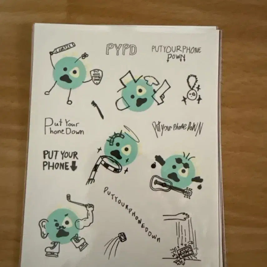 [BUNJANG] PYPD Cortis Sticker / PYPD popup 스티커 코르티스 cortis