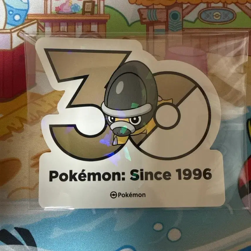 [BUNJANG] Pokemon 30th Anniversary Sticker - Aegislash / 포켓몬스터 30주년 스티커 - 방패톱스