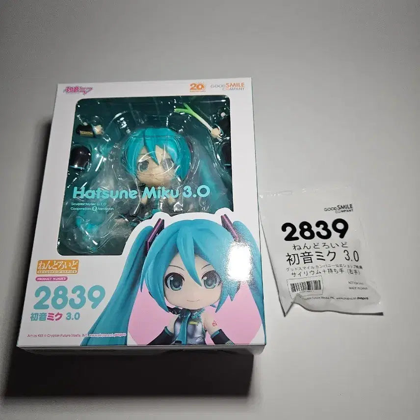 [BUNJANG] Good Smile Hatsune Miku 3.0 Nendoroid (Sealed) / [특전/미개봉] 하츠네 미쿠 3.0 넨도로이드 굿스마일