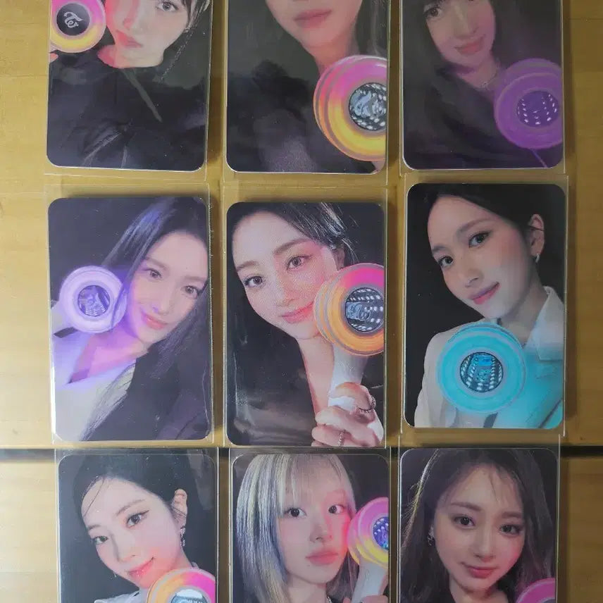 [BUNJANG] Twice Candy Bong Infinity Photocard Bundle Set / 트와이스 응원봉 포카 세트 일괄 캔디봉 인피니티 twice 나연정연모모사나지효미나다현채영쯔위