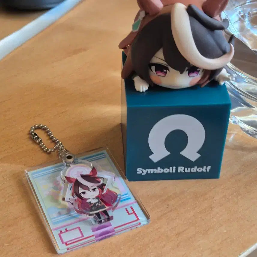 [BUNJANG] Uma Musume Symboli Rudolf Figure Keychain Set / 우마무스메 심볼리 루돌프 피규어 키링