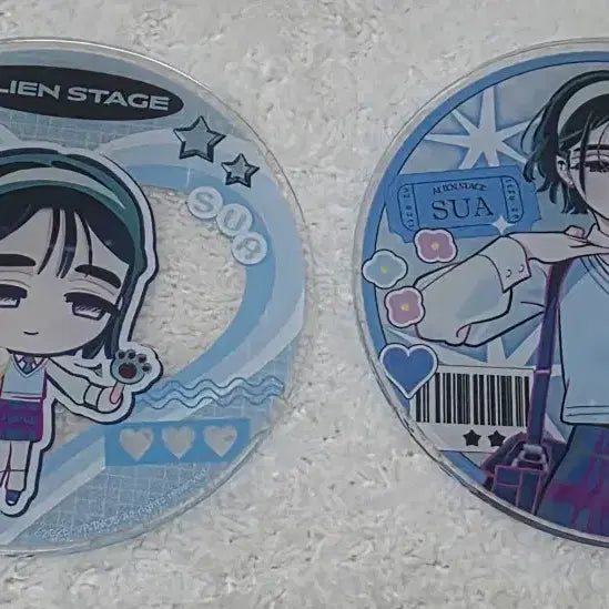 [BUNJANG] A.STE Highteen Acrylic Coaster Ld/Sd Set Sua / 에이스테 하이틴 아크릴 코스터 Ld/Sd 세트 수아