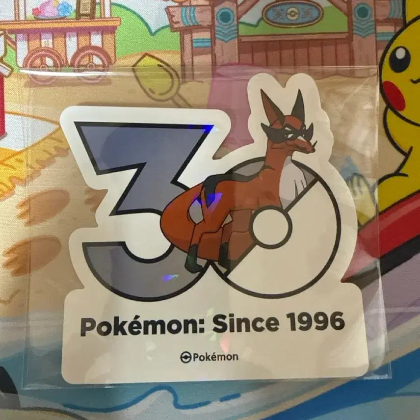 [BUNJANG] Pokemon 30th Anniversary Sticker - Frosmoth / 포켓몬스터 30주년 스티커 - 폭슬라이