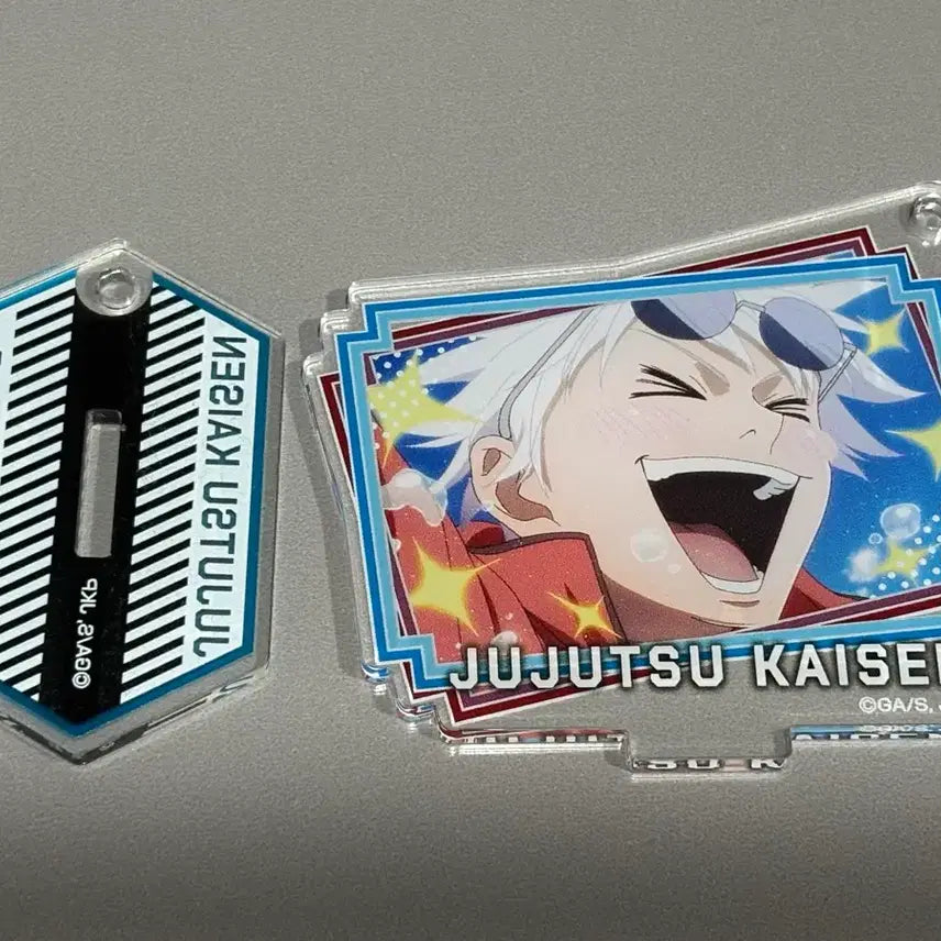 [BUNJANG] Jujutsu Kaisen Satoru Gojo Acrylic Keychain Stand / 주술회전 아크릴 키체인 스탠드 고죠 사토루