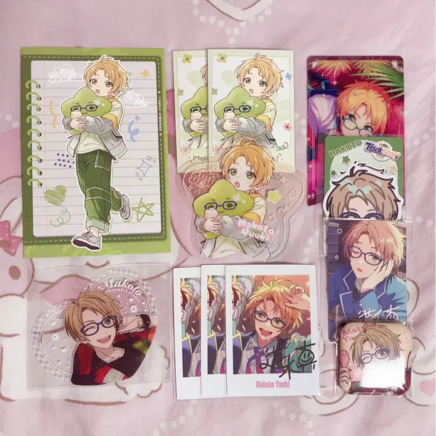 [BUNJANG] Yuki Makoto 10th Anniversary Pop-up POB Photocard Set / 유우키 마코토 팝업 특전 10주년 파샷츠
