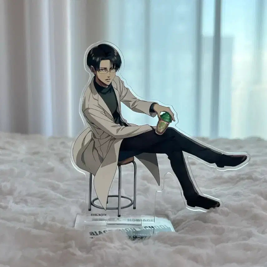 [BUNJANG] Attack on Titan Levi Ackerman Nobieis Acrylic Stand / 진격의 거인 진격거 리바이 아커만 노비에이스 아크릴 스탠드