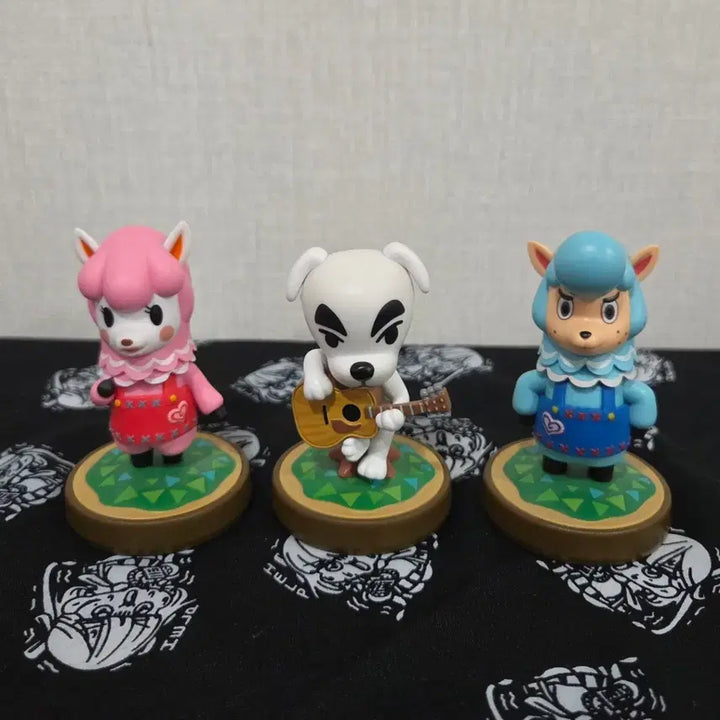 [BUNJANG] Animal Crossing Amiibo Figures Set (3 Types) / 동물의숲 아미보 피규어 3종 일괄
