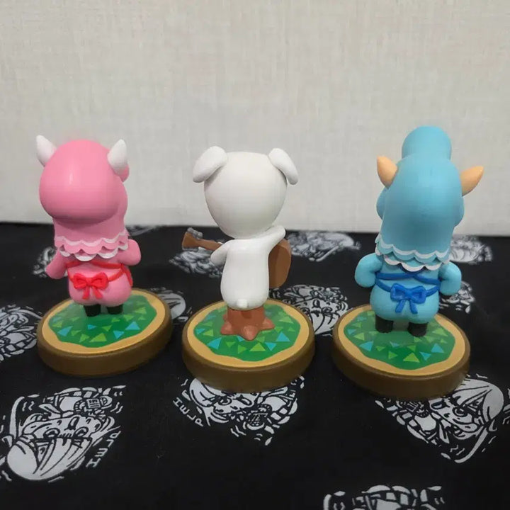 [BUNJANG] Animal Crossing Amiibo Figures Set (3 Types) / 동물의숲 아미보 피규어 3종 일괄