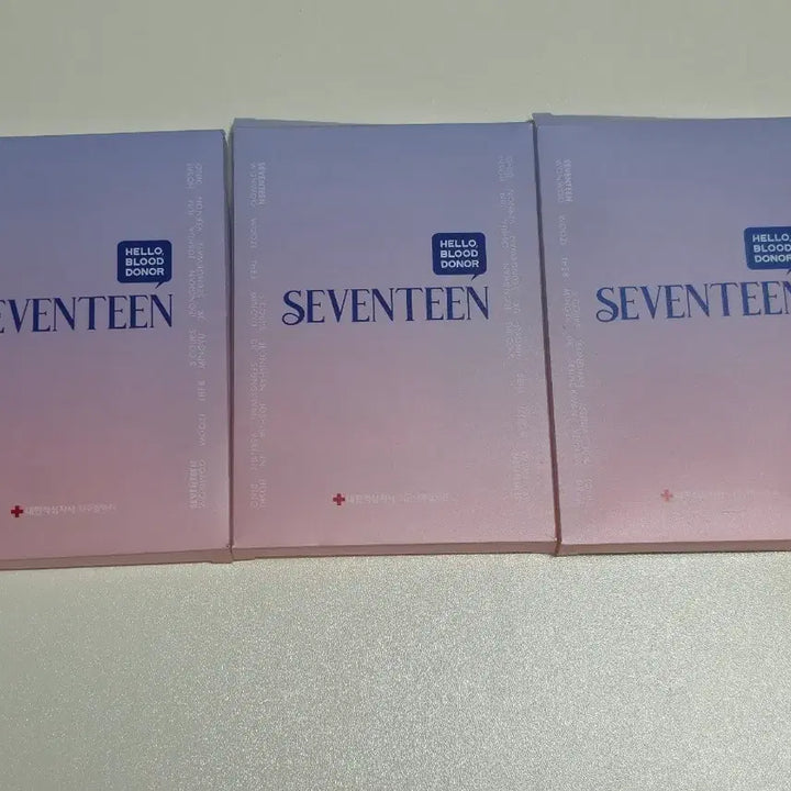 [BUNJANG] Seventeen Blood Donation Lenticular Photocard Set (16 pieces) / 세븐틴 헌혈 렌티큘러 포카 16장 전부