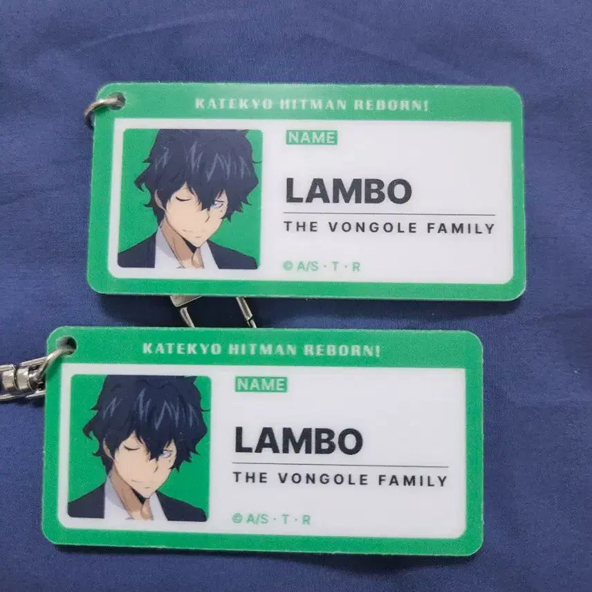[BUNJANG] Katekyo Hitman Reborn! Reborn! Popup Lambo Name Tag / 가정교사 히트맨 리본 가히리 팝업 람보 명찰 판매합니다