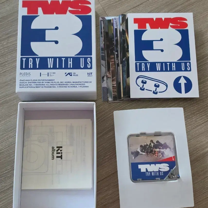 [BUNJANG] TWS Mini 3rd Album [TRY WITH US] KiT Ver. (Sealed) / 투어스 (TWS) - 미니 3집 [TRY WITH US] (KiT Ver.)