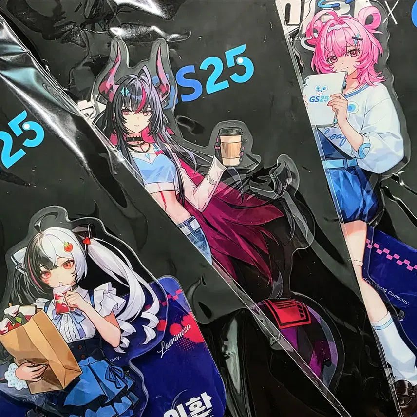 [BUNJANG] Lee Hwan GS25 Acrylic Stand Shinku Lacrimosa Cheese Bundle Set / 이환 GS25 아크릴 스탠드 신쿠 라크리모사 치즈 일괄 판매합니다.