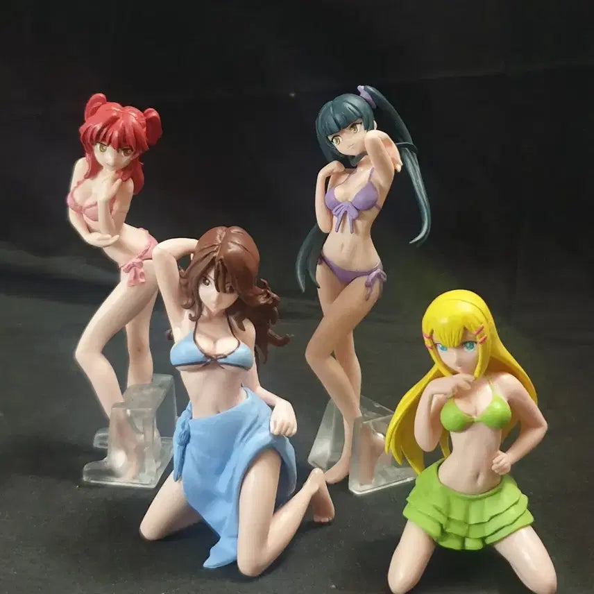 [BUNJANG] Gundam 00 Swimsuit Figure Set / 건담,더블오,수영복,개봉,정품