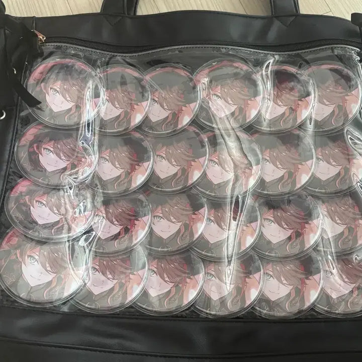 [BUNJANG] Nijisanji Saegusa Akina 2023 Birthday Ita Bag Bundle / 니지산지 사에구사 아키나 이타백 2023 생일 캔뱃지