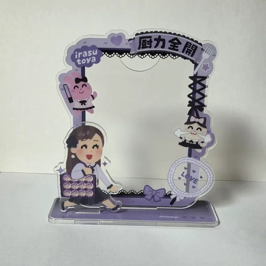 [BUNJANG] Irasutoya Batch/Landmine Type Acrylic Stand Diorama Holder / 이라스토야 양산형(지뢰계) 아크릴스탠드 디오라마 홀더