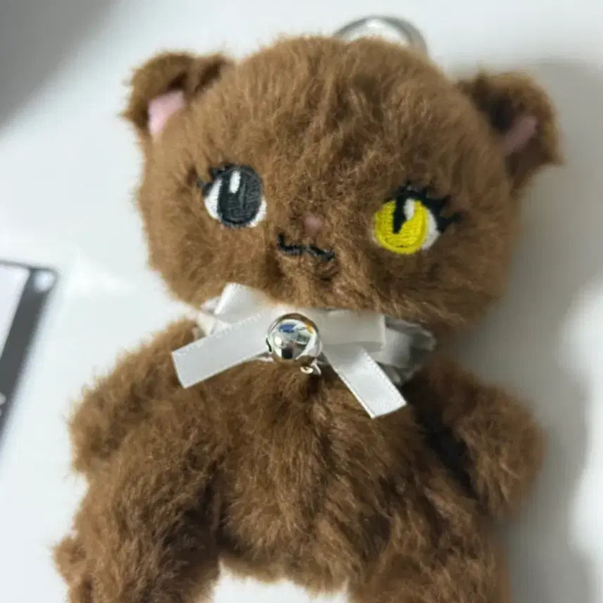 [BUNJANG] Miyau Kitty Plush Keychain / 미야오 키티 플러쉬 가원 키링 앨범 풀구성 kitty plush