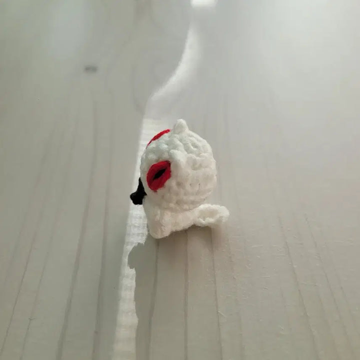 [BUNJANG] Handmade Knitted Gelong Doll Keychain / 괴담출근  게롱 뜨개 인형