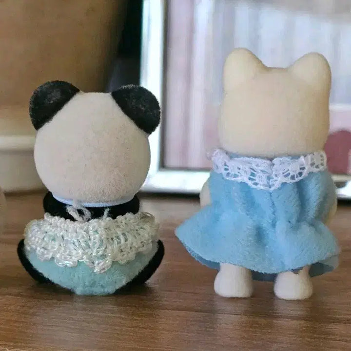 [BUNJANG] Sylvanian Families Silk Cat (Panda Bonus) / 실바니안 실크캣 (판다 덤)