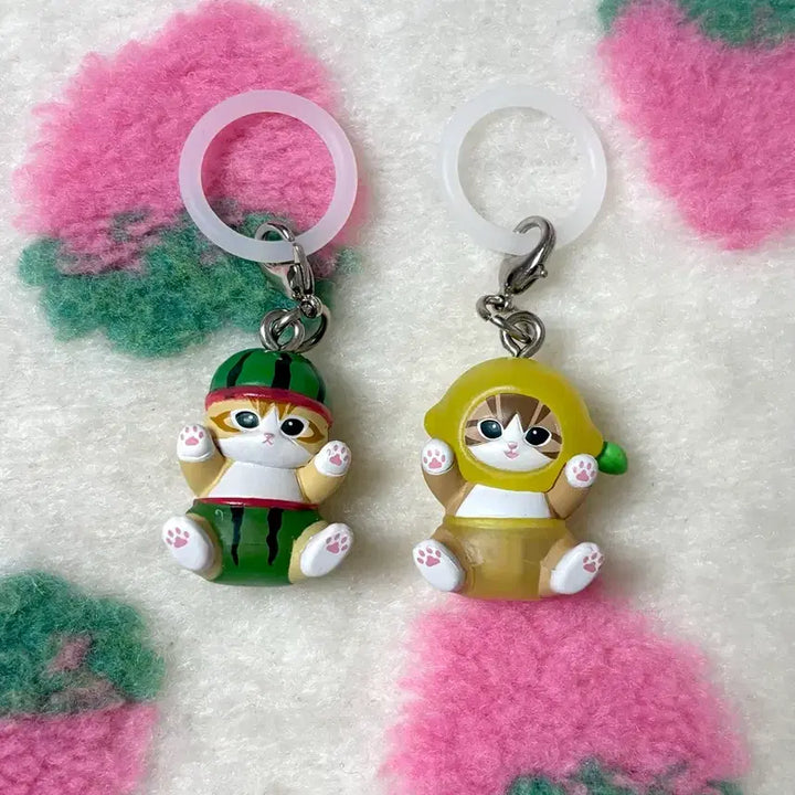 [BUNJANG] Mofusand Fruit Gacha Bundle Set (Watermelon, Lemon) / 일괄) 모프샌드 모후샌드 과일 메지루시 가챠 수박 레몬 판매