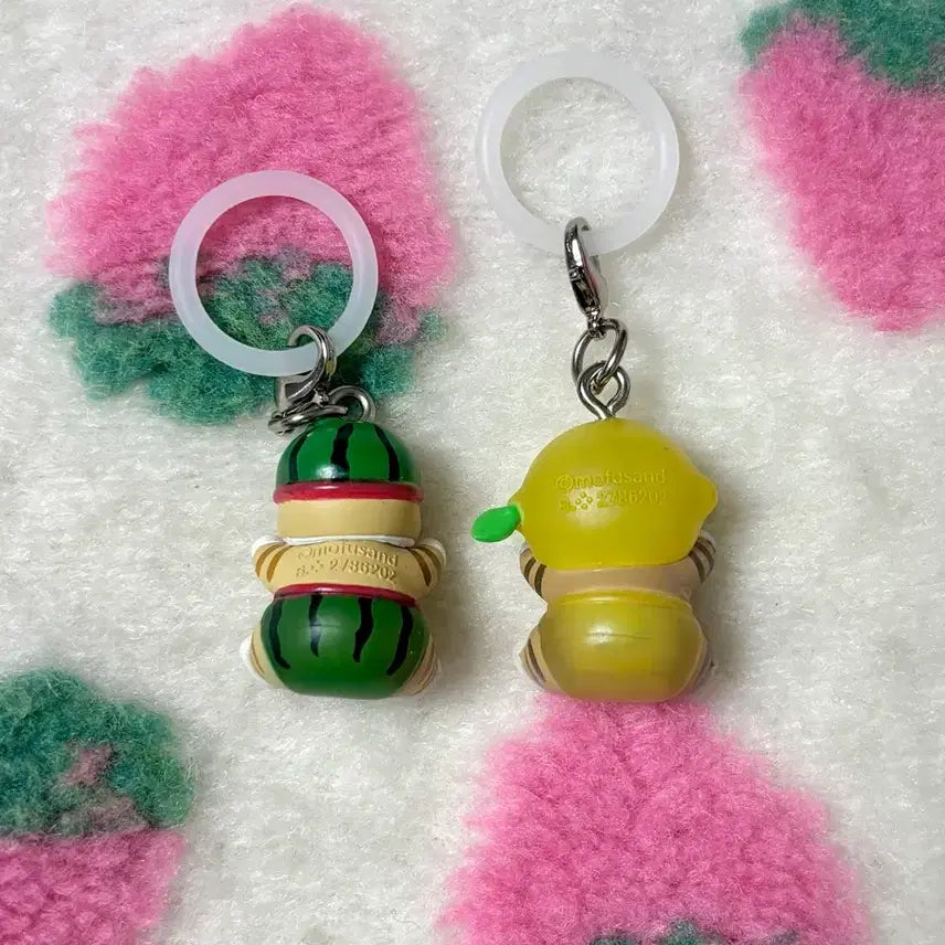 [BUNJANG] Mofusand Fruit Gacha Bundle Set (Watermelon, Lemon) / 일괄) 모프샌드 모후샌드 과일 메지루시 가챠 수박 레몬 판매
