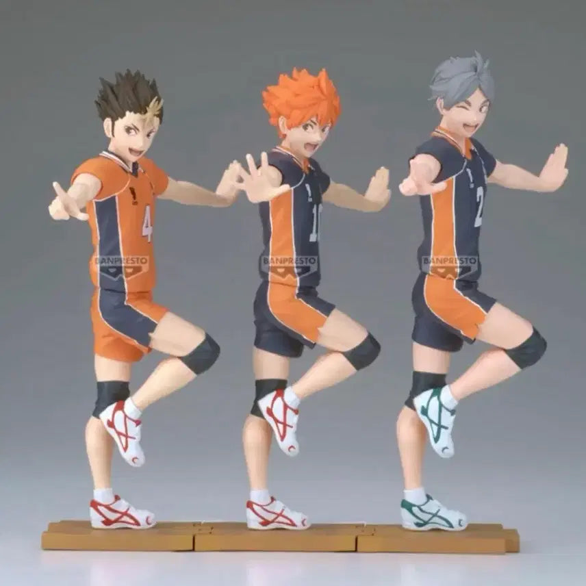 [BUNJANG] Haikyu!! Koushi Sugawara &amp; Shoyo Hinata Figure Set / 하이큐!! 나이스 모 이뽄 피규어 코시 스가와라, 쇼요 히나타 일괄