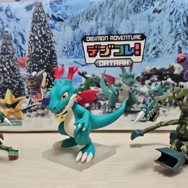 [BUNJANG] Dracomon Evolution Line Custom Resin Figure / 드라코몬 진화트리 주문제작 레진피규어 판매