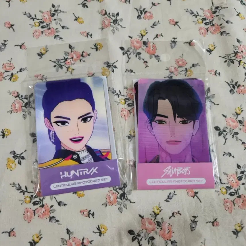 [BUNJANG] KDH Seongsu Pop-up Huntrics Lion Boys Lenticular Photocard Set (2 Types) - Sealed / 공식굿즈 케데헌 성수 팝업 헌트릭스, 사자보이즈 렌티큘러 포토카드 2종 세트 미개봉 정가양도