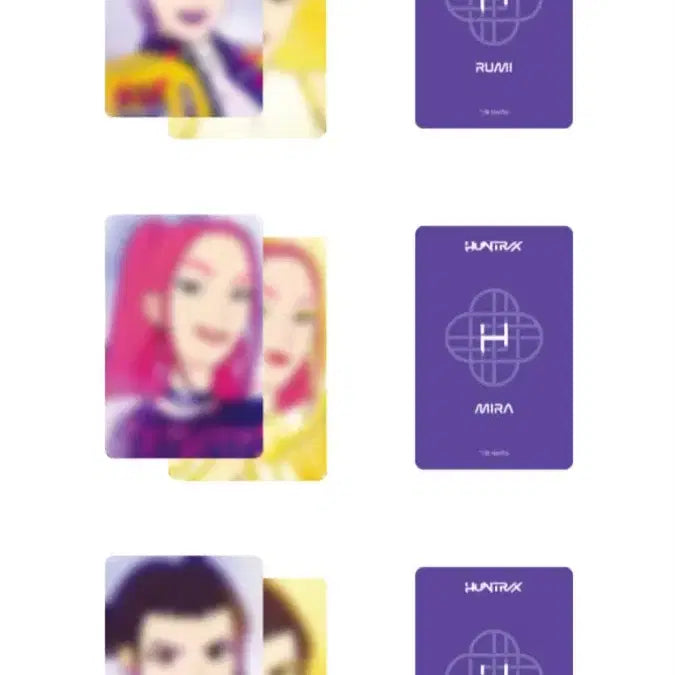[BUNJANG] KDH Seongsu Pop-up Huntrics Lion Boys Lenticular Photocard Set (2 Types) - Sealed / 공식굿즈 케데헌 성수 팝업 헌트릭스, 사자보이즈 렌티큘러 포토카드 2종 세트 미개봉 정가양도