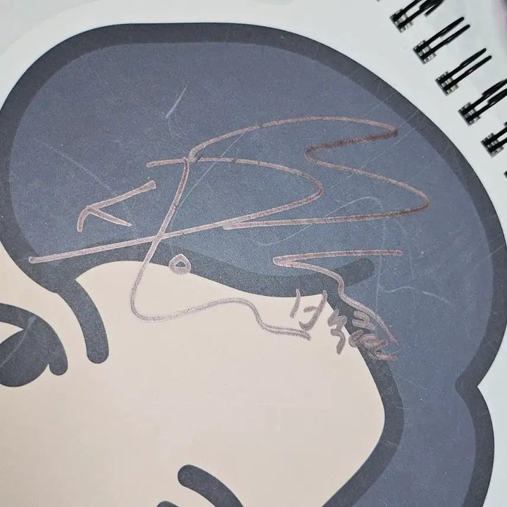 [BUNJANG] Baekhyun Autographed Notebook / 백현 친필 사인 노트