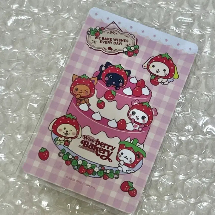 [BUNJANG] NCT WISH Sakuya Wishberry Bakery Strawberry Pop-up Photocard / 엔시티 위시 일본 도쿄 위시베리 베이커리 딸기 팝업 6천엔 6만원 사쿠야 특전 포카