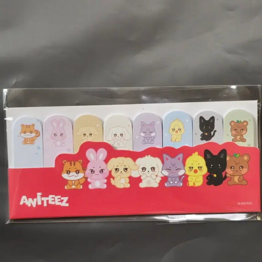 [BUNJANG] ATEEZ ANITEEZ Index Sticky Memo Set / 미개봉 원가양도) ATEEZ 에이티즈 애니티즈 ANITEEZ IN Deja Vu pop up 인덱스 점착메모세트
