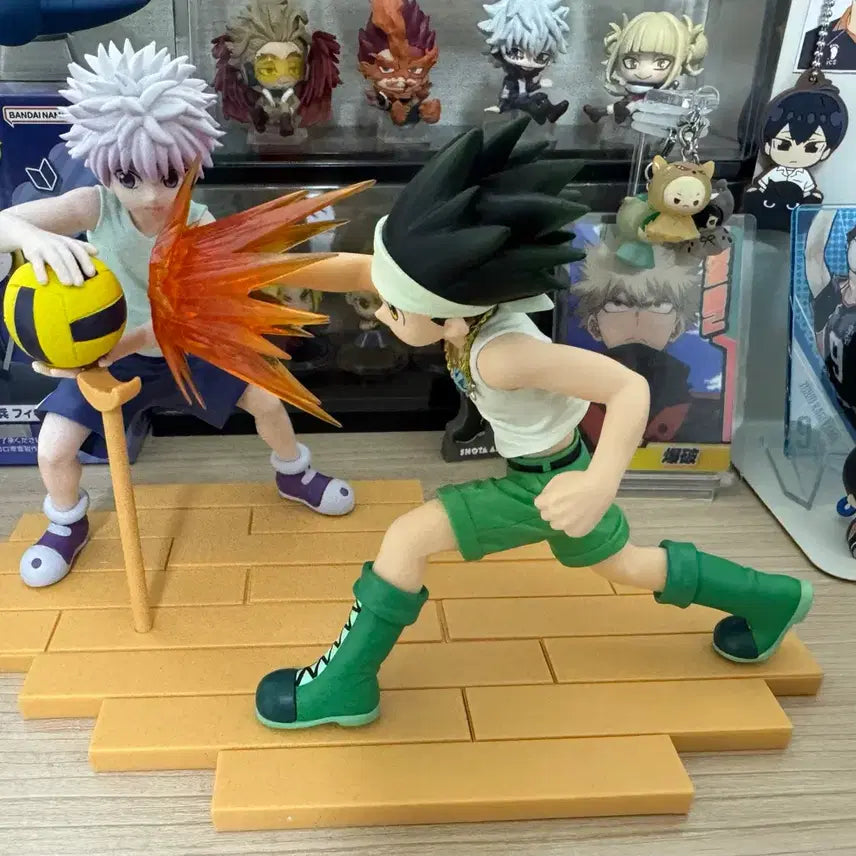 [BUNJANG] Hunter x Hunter Banpresto Gon &amp; Killua Figure / 헌터헌터 반프레스토 그리드아일랜드 곤 키르아 피규어