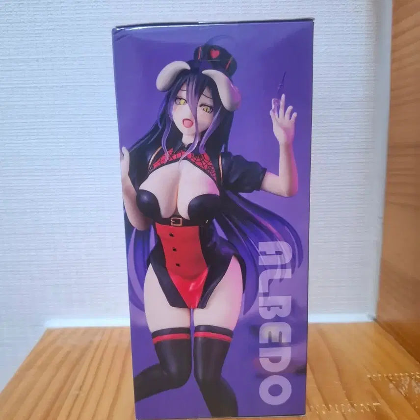 [BUNJANG] Overlord Albedo Black Nurse Ver. Figure / 오버로드 피규어 알베도 블랙 너스 Ver.