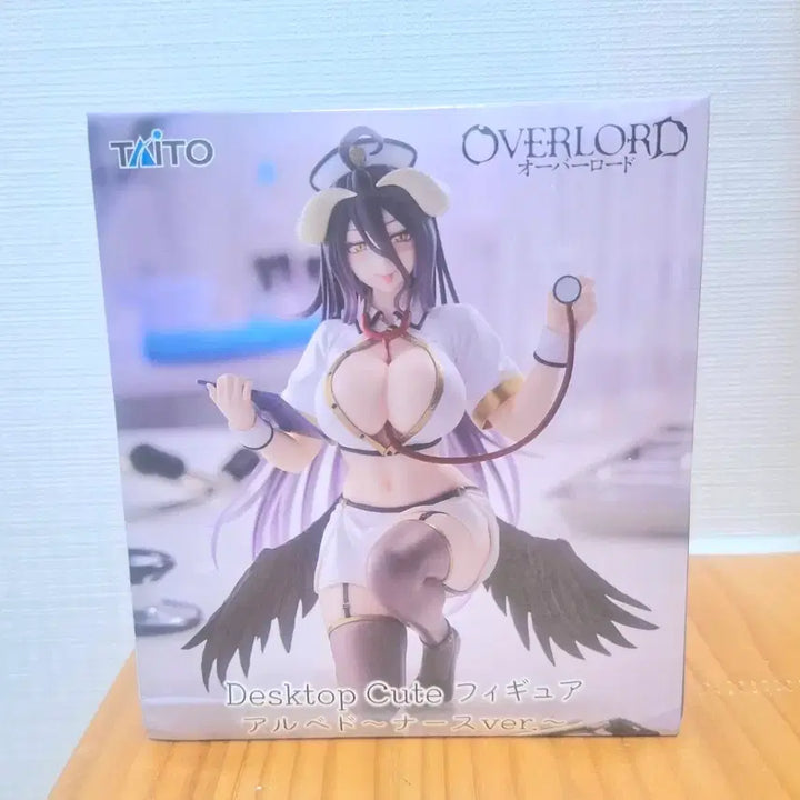 [BUNJANG] Overlord Albedo Nurse Ver. Cute Desktop Figure / 오버로드 알베도 데스크탑 큐트 피규어 간호사ver