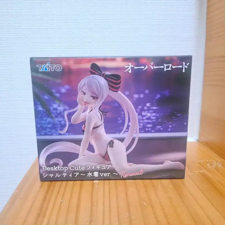 [BUNJANG] Taito Overlord Desktop Cute Albedo Swimsuit Ver. Figure / 타이토 오버로드 Desktop Cute 피규어 샤르티아 수영복 ver.
