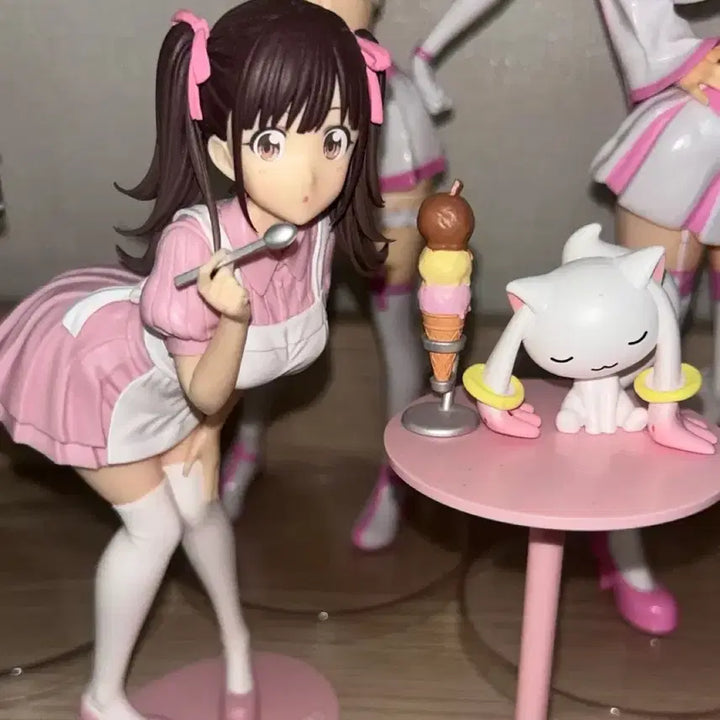 [BUNJANG] Idolmaster Chiyoko Sonoda Ice Cream Maid Figure / 하자없는 개봉품) 아이돌 마스터 소노다 치요코 미소녀 피규어 아이스크림 메이드