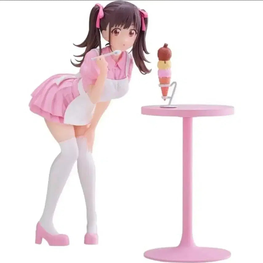 [BUNJANG] Idolmaster Chiyoko Sonoda Ice Cream Maid Figure / 하자없는 개봉품) 아이돌 마스터 소노다 치요코 미소녀 피규어 아이스크림 메이드