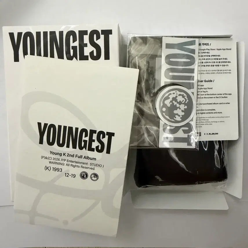 [BUNJANG] Young K Youngest 1st Album Wallet Version / 영케이 영기스트 월렛 앨범