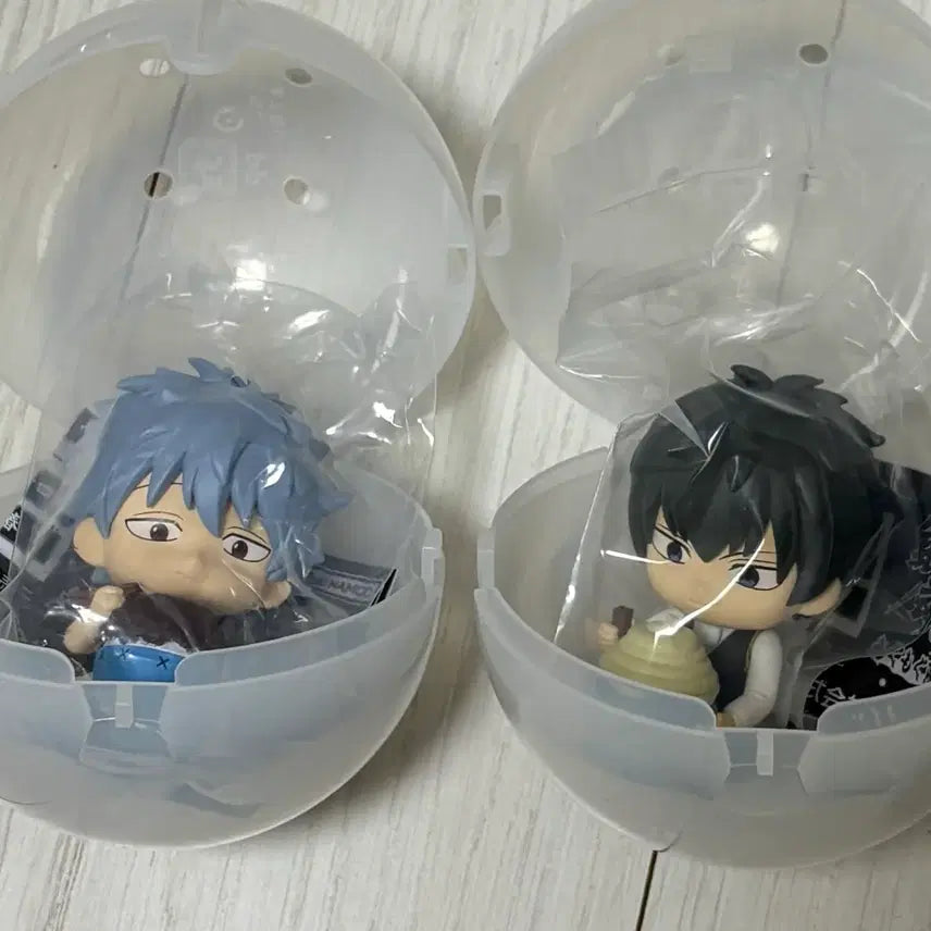 [BUNJANG] Gintama Mogumogu Capsule Gacha Figures Gintoki, Hijikata Set / 은혼 모구모구 캡슐 가챠 피규어 긴토키, 히지카타 세트