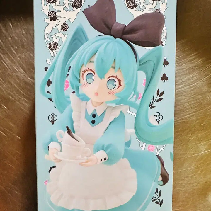[BUNJANG] FURYU Hatsune Miku Desktop Fairy Alice Version Figure (Sealed) / 미개봉 ) 후류 하츠네 미쿠 데스크탑 페어리 피규어 앨리스