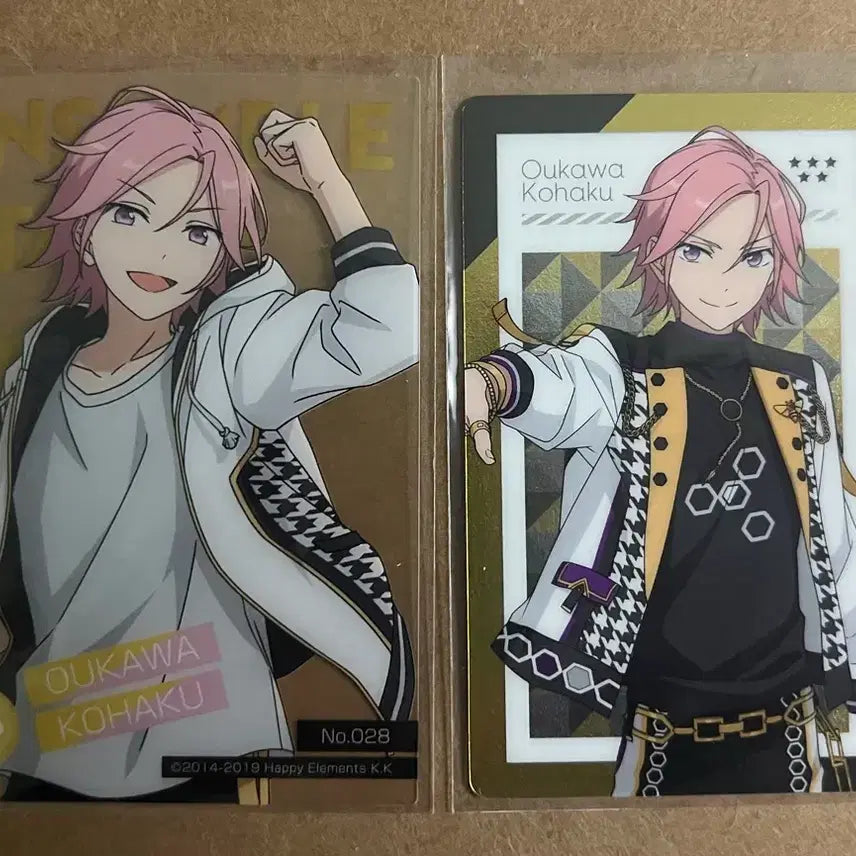 [BUNJANG] Ensemble Stars Crazy:B Ozawa Kohaku Clear Card Metallic Card Bundle Set / 앙스타 크레이지비 오우카와 코하쿠 클리어 카드 메탈릭 카드