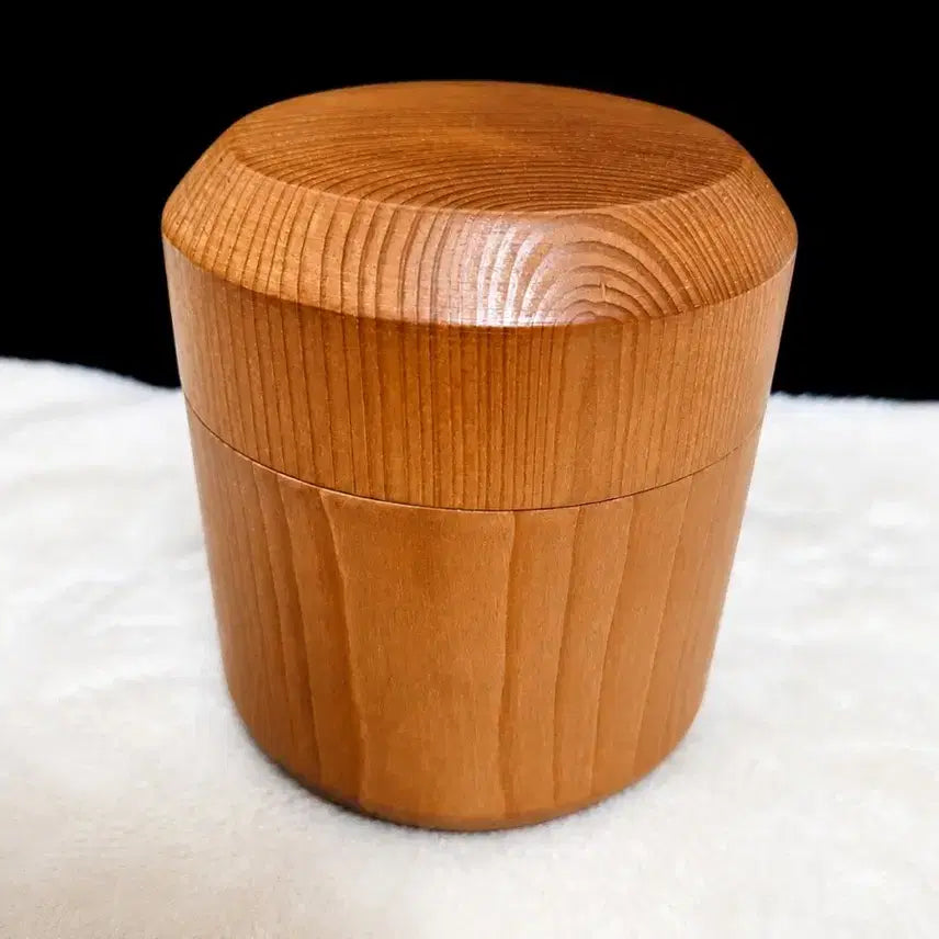 [BUNJANG] Japanese Wooden Tea Caddy Antique / 일본 나무 차통
