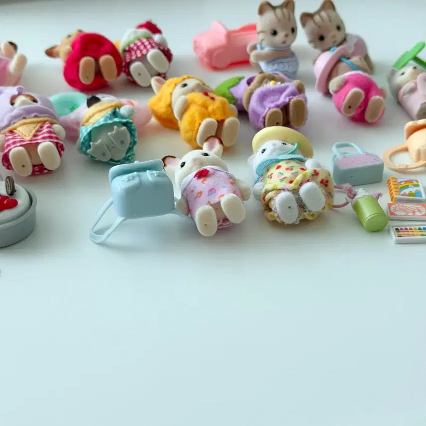 [BUNJANG] Sylvanian Families Bundle Set (15 pcs) / 실바니안 일괄 (15개)
