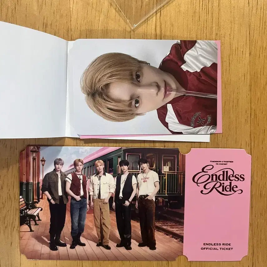 [BUNJANG] TXT VR Concert Ticket + Taehyun Photocard Bundle Set / 투바투 VR콘서트 티켓 + 태현 포카