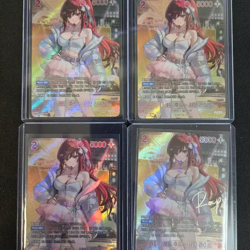 [BUNJANG] Nikke Goddess of Victory Rapi SPR Autographed Card / 니벨아레나 니케 라피 spr 싸인카드