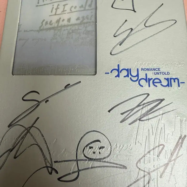 [BUNJANG] Enhypen Daydream Romance Untold Signed CD / 엔하이픈 데이드림 로맨스 언톨드 싸인앨범 사인cd