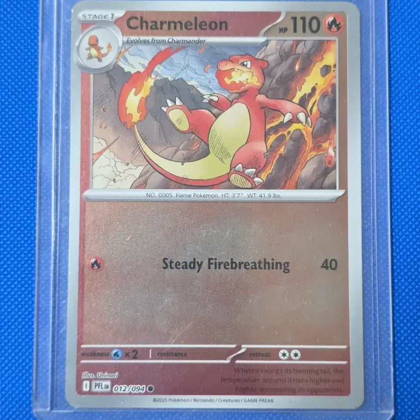 [BUNJANG] Pokemon Lizardon North America Reverse Holo Card / (포켓몬) 리자드 북미 리버스홀로 카드