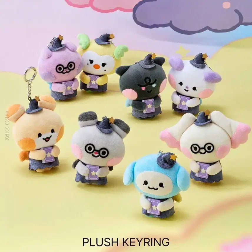 [BUNJANG] Ateez San Mighteez Saniyo Plush Doll Keyring / 에이티즈 산 마이티즈 사니요 보뚱이 플러시 키링 Ateez SAN Mighteez Saniyo Plush doll keyring