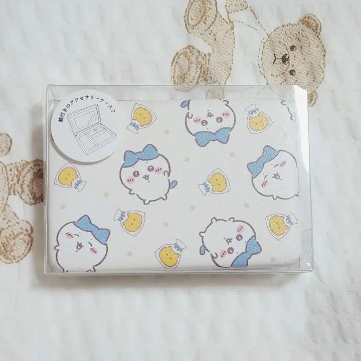 [BUNJANG] Uchiban Hachware Accessory Case with Mirror / 먼작귀 하치와레 거울 달린 악세사리 케이스 팝니다.
