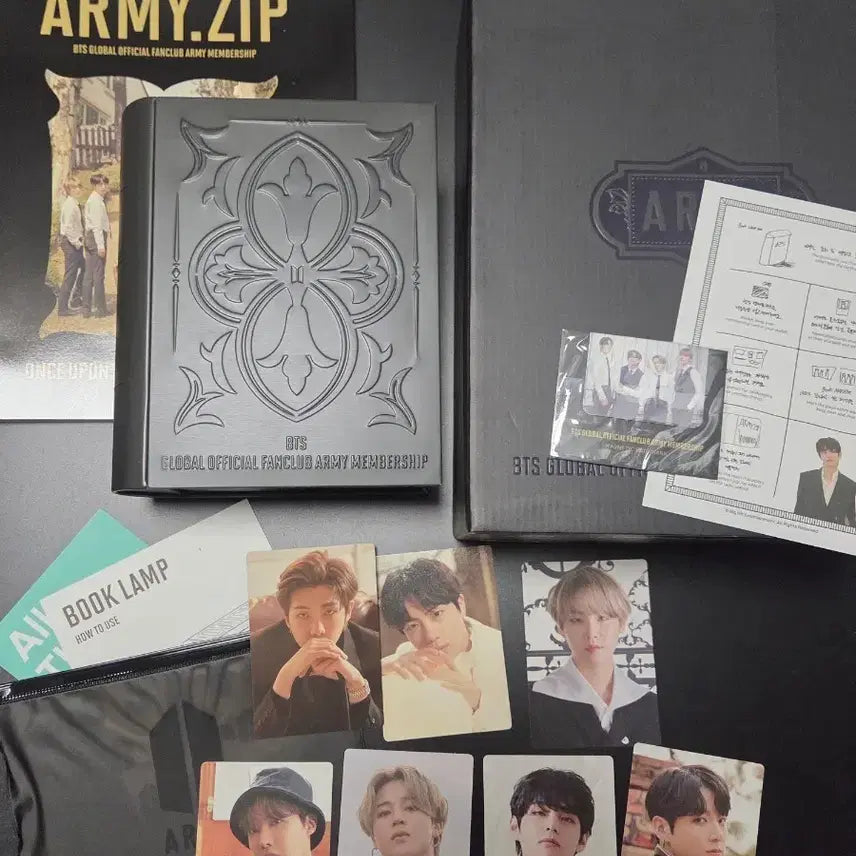 [BUNJANG] BTS ARMY Membership Kit 7th Gen Lamp / 방탄 아미 7기 북램프 멤버십 키트